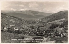 Klingenthal blick nach - ak,