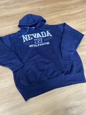 Vintage nevada wolfpack hoodie - nevada,