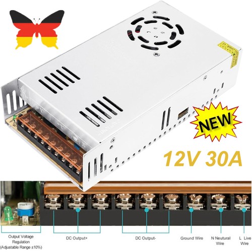 12v 30a led netzteil schalt - 30a,