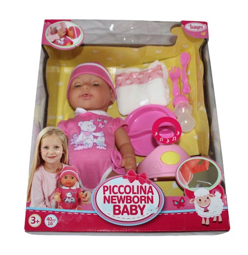 Bayer babypuppe piccolina - bayer,