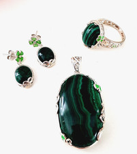 3tlg Schmuckset 925 Silber