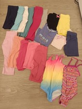 Kleidungspaket 122 128 Mädchen Leggings Badeanzug