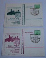 DDR Erstagskarte 25 Jahre Arbeitsgemeinschaft Philatelie Eckartsberga