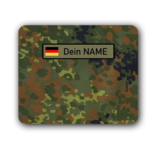 Mousepad flecktarn mit - mousepad, bw