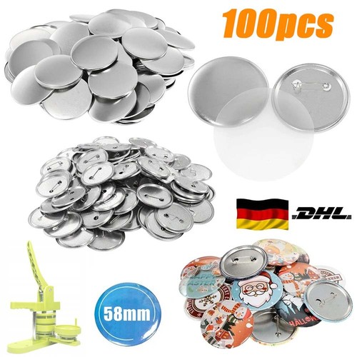 100x diy pin abzeichen - diy, button