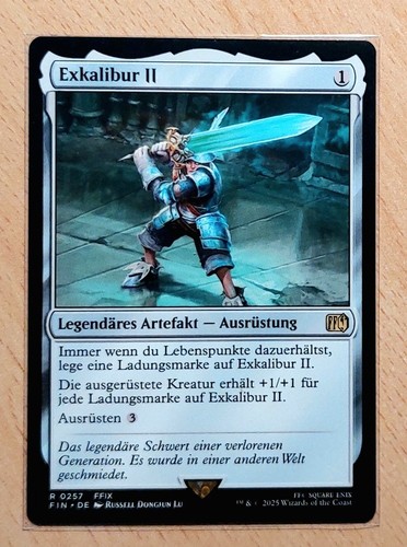 Mtg magic exkalibur ii - mtg,