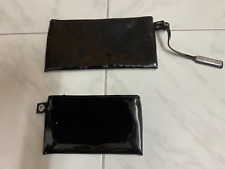 BURBERRY  KOSMETIKTASCHE ZWEIER SET SCHWARZ NEU OHNE ETIKETT