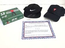 Tiger Woods Nike Signed Hat+  Nike Frank Hat + Masters Ball set