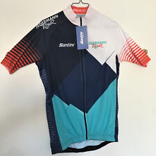 Santini Herren - Jedermann Tour-Trikot Gr. XL SMS Radtrikot mit Zipper