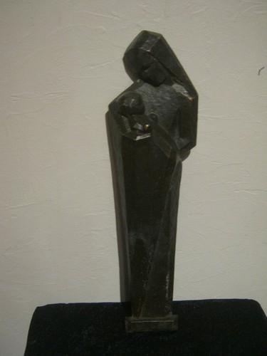 Abstrakte madonna mit - madonna,