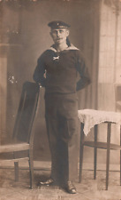 AK Foto Atelier, Matrose, Kloppmann Wilhelmshaven ungelaufen (2753)