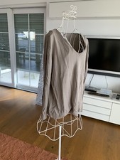 Seiden Pullover Serafini gr. 46 Taupe