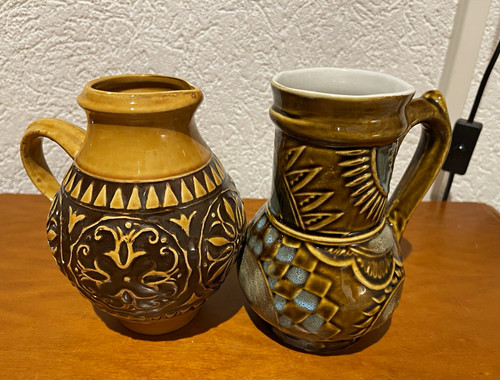 Keramik krug mit henkel - keramik,