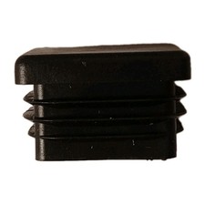 4 x Vierkant 30 x 30 /2 mm Rohrstopfen Lamellenstopfen  Pfosten 