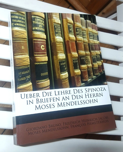 über die lehre des spinoza - spinoza, in