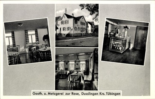 Dußlingen dusslingen in - ak,