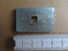 Kleine Lochplatte Unterlegscheibe 40x25x4mm Lochblech Beschlag Flachverbinder