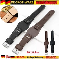 Echtleder uhrenarmband - echtleder,