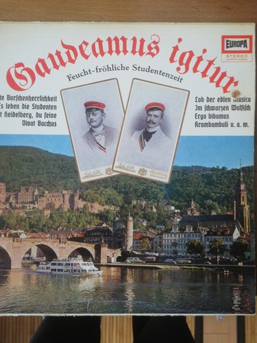 Schallplatte gaudeamus - schallplatte,