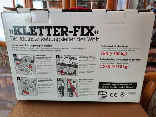 Kletter fix rettungsleiter - rettungsleiter, 8m