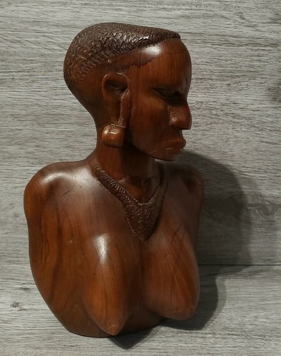 Vintage afrikanerin geschnitzt - vintage,