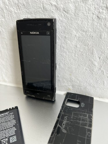 Nokia schwarz startet - x6-00,