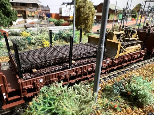 Güterzug bordwagen mit - -,