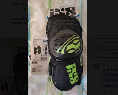 Ixs dagger knieprotektor knie - ixs,