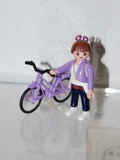 Playmobil Frau Fahrrad