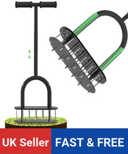 Seasky Automatischer Rasenbelüfter mit 15 Eisenspikes