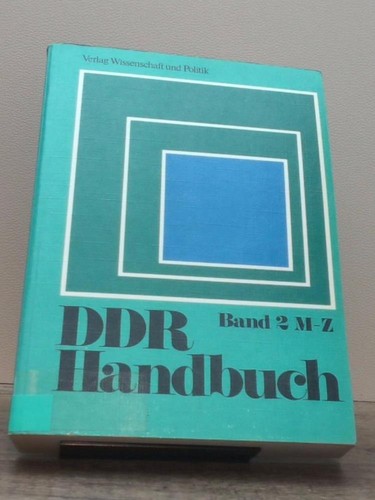 Ddr handbuch 2 - bd.,