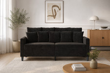 2 Sitzer Sofa Samt Couch