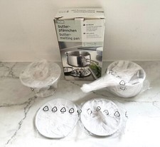 TCM Tschibo Butterpfännchen Edelstahl