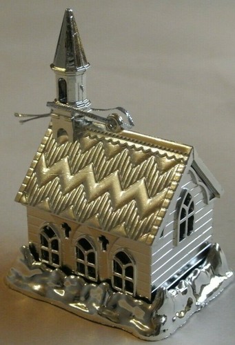 Deko kirche silberfarben - deko-kirche,