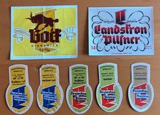 Bieretiketten - DDR - Görlitz - Landskron Brauerei - alle verschieden