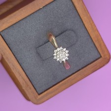 Diamantring 9 kt Gold