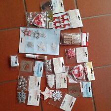 Bastelset Glitter Herz Klammern Schablonen Herzen Ornamente Dekoration  Sterne