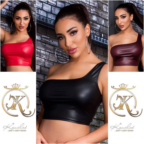 Koucla damen top one shoulder - koucla,