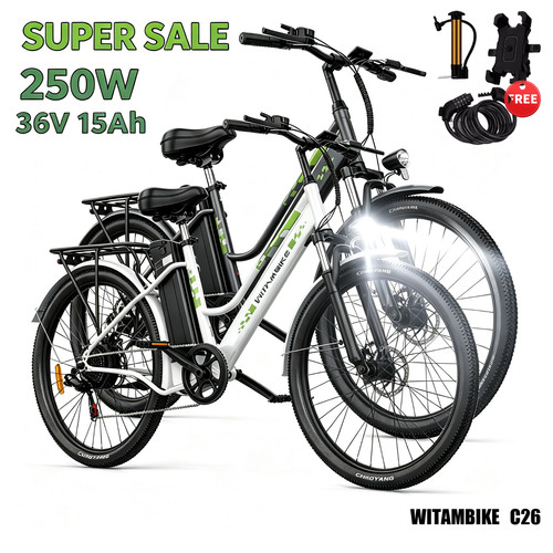 Zoll elektrofahrrad 36v - 26,