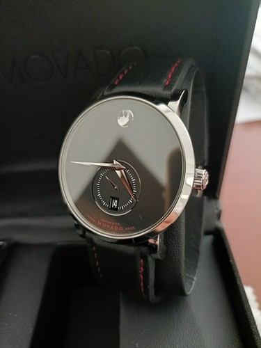 Movado museum red label - movado, swiss