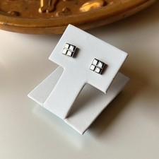 Ohrstecker Quadrat Edelstahl Magnetschmuck Magnet Ohrschmuck Ohrringe Unisex Qua