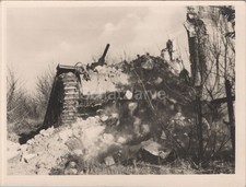 Foto, alte Presse Foto's, Wehrmacht, Panzer III Häuserkampf (MJ-45)1025