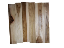 6x Ulme Rüster Bohle Brett Holz Leiste Riss epoxid DIY Schneide Regalbrett