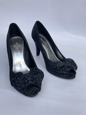 Damen Pumps Gr. 37 Schwarz