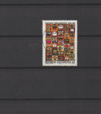 Hundertwasser-Gemälde-Einzelausgebe-Österreich-gestempelt-1993-TOP