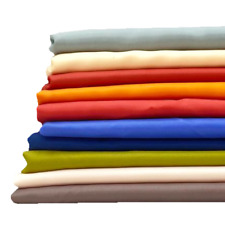 Uni Polyester Futterstoff 60" breit Meterware 18 Farben Premium Qualität