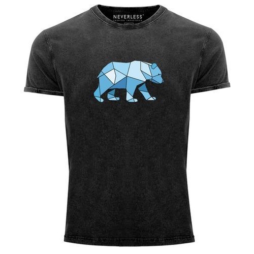 Herren vintage shirt - herren, polygon