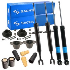 SACHS Stoßdämpfer + Rep-Satz Vorne Hinten für AUDI A4 B6 B7 EXEO Sportfahrwerk