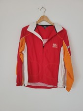 Trainingsjacke Sportjacke Rot Weiß Orange Wasserabweisend Atmungsaktiv TCM M
