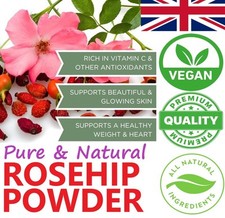 Hagebuttenpulver natürliches & reines Vitamin C Verdauungs- & Immunsystem Gelenke frei PP
